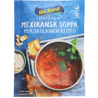 Blå Band 3 x Mexikansk soppa