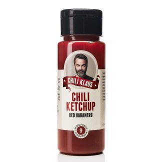 Chili Klaus Ketchup Red Habanero vindstyrke 9 250ml