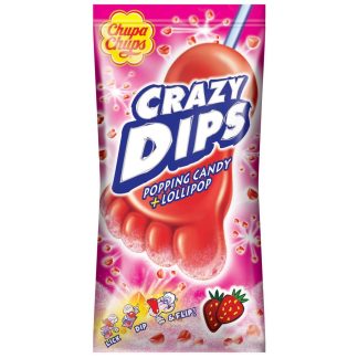 Chupa Chups Crazy Dips Strawberry 14g