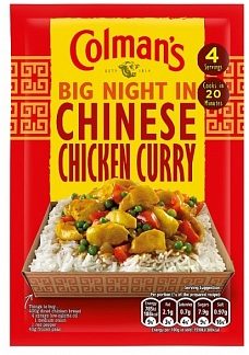 Colmans Big Night In Chinese Curry Mix 30g
