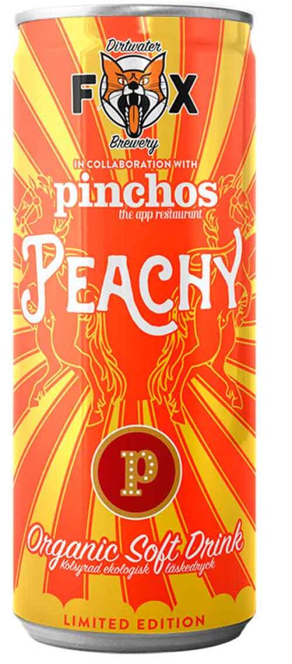 Dirtwater Fox x Pinchos - Peachy 25cl