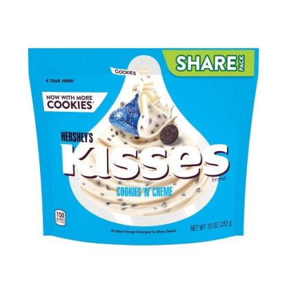 Hersheys Kisses Cookies N Creme 283gram
