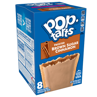 Kelloggs Pop-Tarts Frosted Brown Sugar Cinnamon 384g