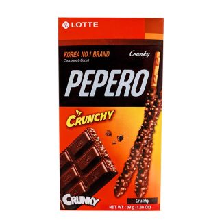 Pepero Biscuit Stick Crunchy Chocolate 39g