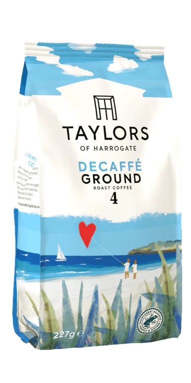 Taylors Decaffe Ground Roast Coffee 227g