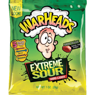 Warheads Extreme Sour Hard Candy 28gram