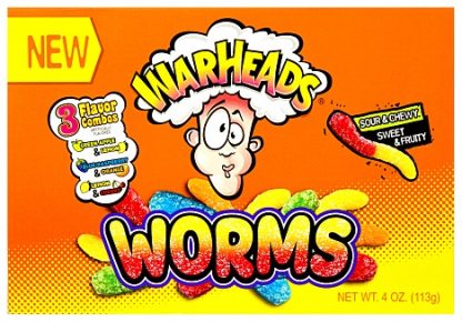 Warheads Worms Video Box 113gram