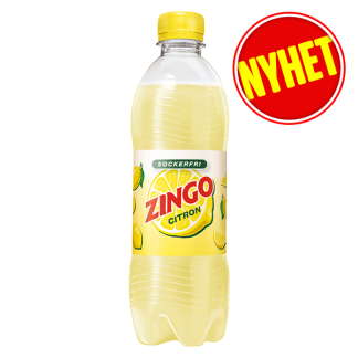 Zingo Citron Sockerfri 50 cl x 12 st