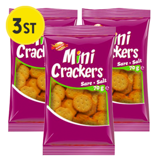3st - Mini Crackers Salted 70g