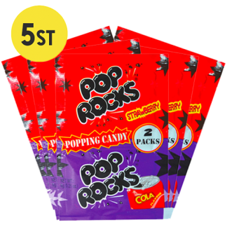 5st - Pop Rocks Twinpack Strawb/Cola 6g