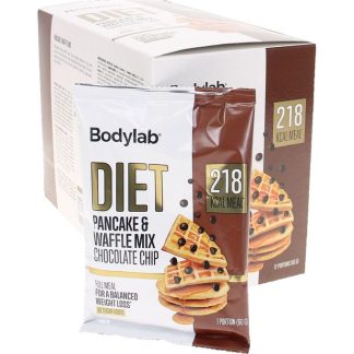 Bodylab Diet Pancake Mix Chocolate Chip 12-pack