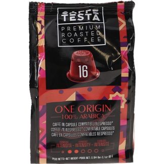 Caffe Testa 2 x Kaffekapslar Testa One Origin (Intense 6) 16-pack