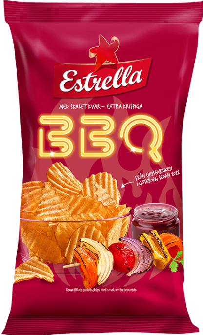 Estrella BBQ Chips 175g