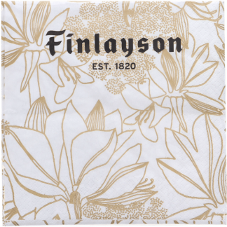 Finlayson 2 x Servetter Ljusa Blommor 20-pack