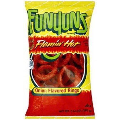 Funyuns Onion Rings Flamin Hot 163gram