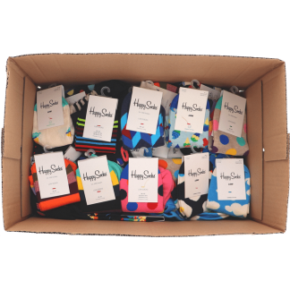 Happy Socks Ankel Strumpor 1-pack - Strl 36-40 Överraskningsmönster