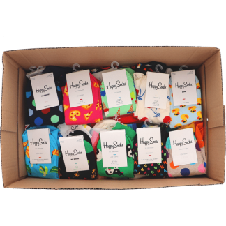 Happy Socks Ankel Strumpor 1-pack - Strl 41-46 Överraskningsmönster