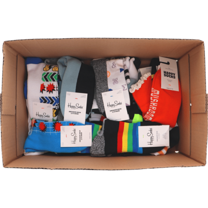 Happy Socks Sneakers Strumpor 1/4 1-pack - Strl 41-46 Överraskningsmönster
