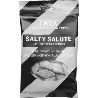 Tweek 2 x Saltlakrits Salty Salute Mindre Socker