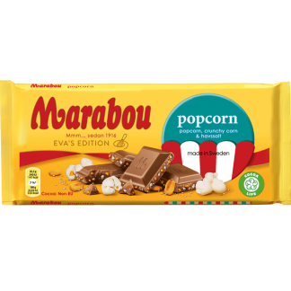 3 x Marabou Popcorn