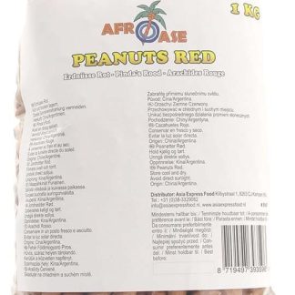Afroase Röda Jordnötter 1 kg