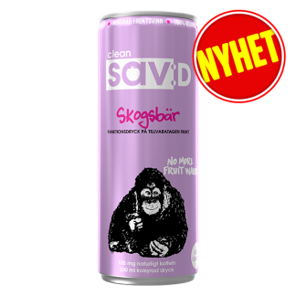 Clean Sav:D Skogsbär 33cl