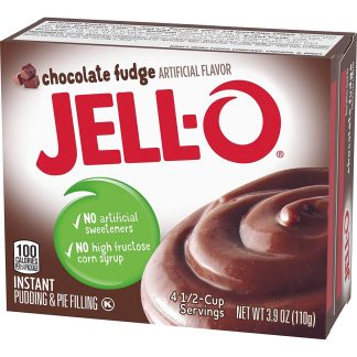 Jello Instant Pudding Chocolate Fudge 110g