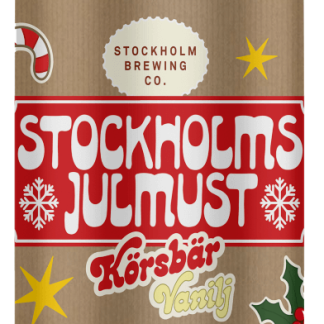 Stockholm Brewing Julmust Körsbär Vanilj 33cl