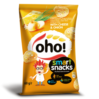 Oho! Snacks Cheese & Onion 50g