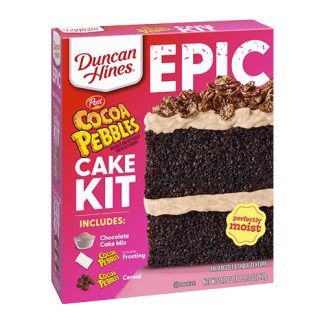 Duncan Hines Epic Cocoa Pebbles Cake Kit 691g