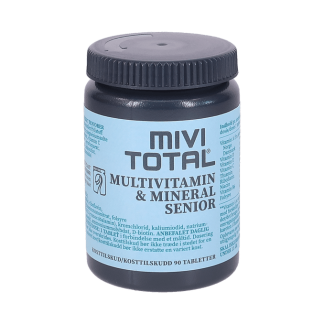 MIVI Multivitamin & Mineraler Senior Tabletter
