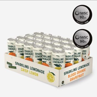 Sparkling Lemonade Crisp Lemon/Blood Orange Grapefruit 24-pack